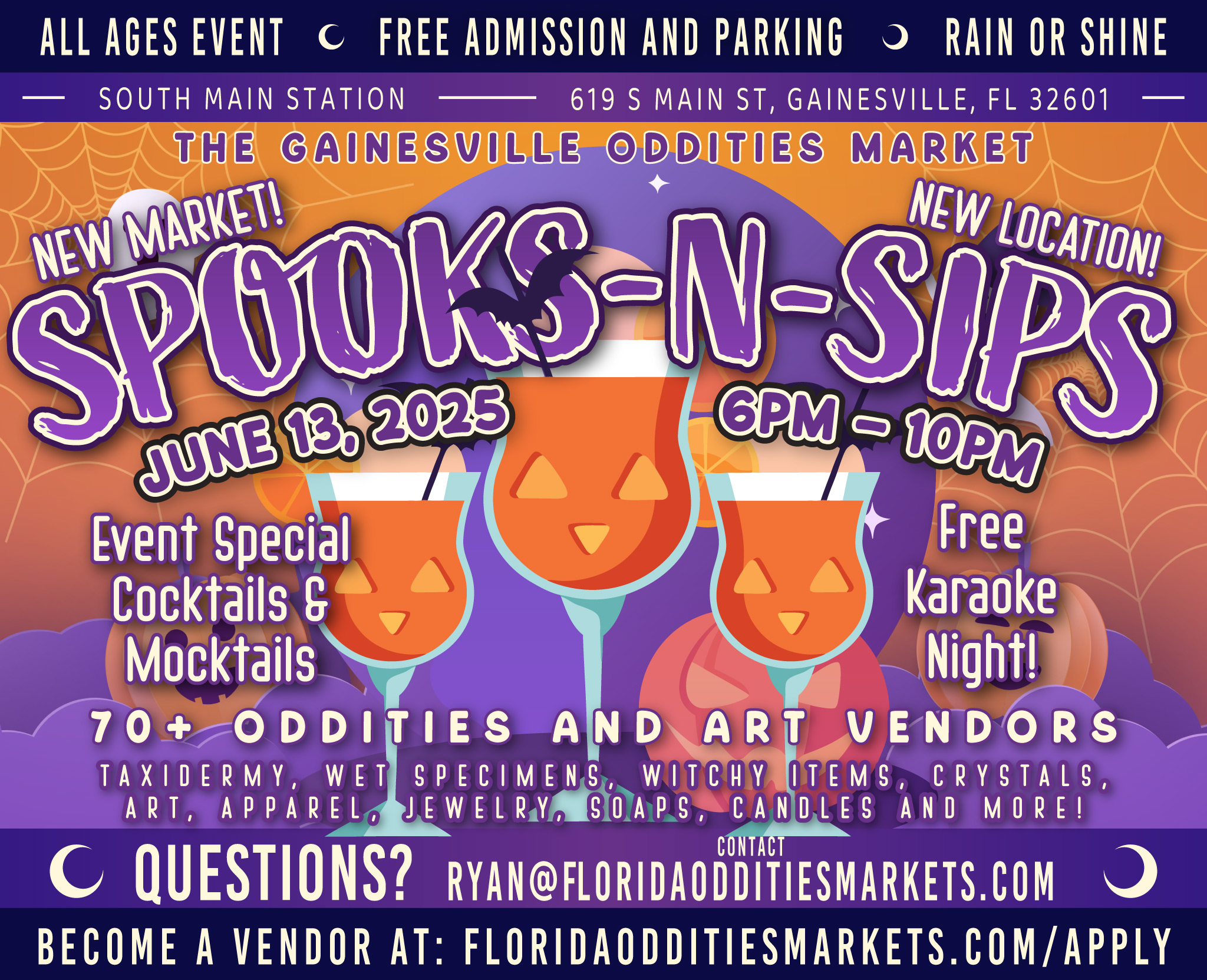 Oddities Market location in Spooks-N-Sips